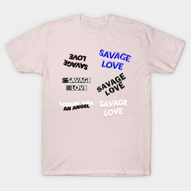 savage love bts T-Shirt by MURCPOSE